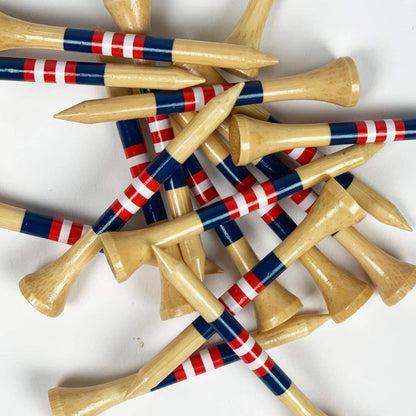 Top Gun premium bamboo golf tees, 2¾in, 25 pack