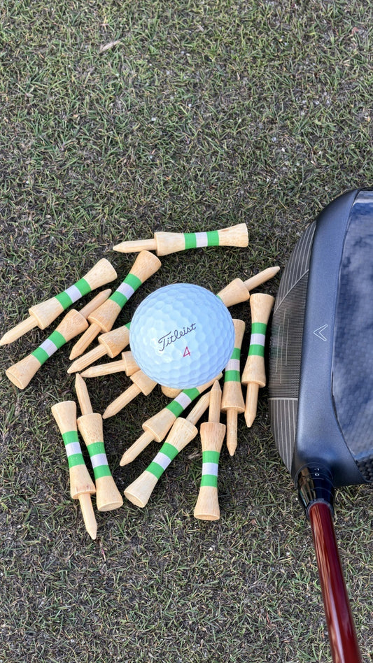 Level Pegs golf tee product on course